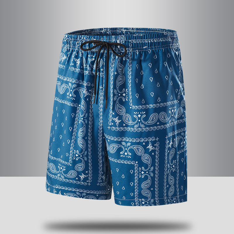Schwimmshorts Herren Leicht Sommer Casual Regular Fit