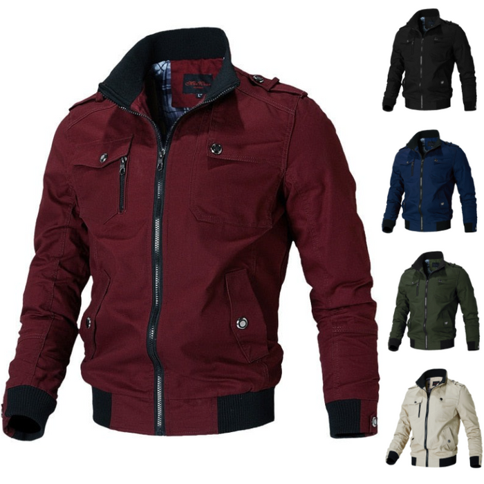 Bomberjacke Herren Leicht Sommer Casual
