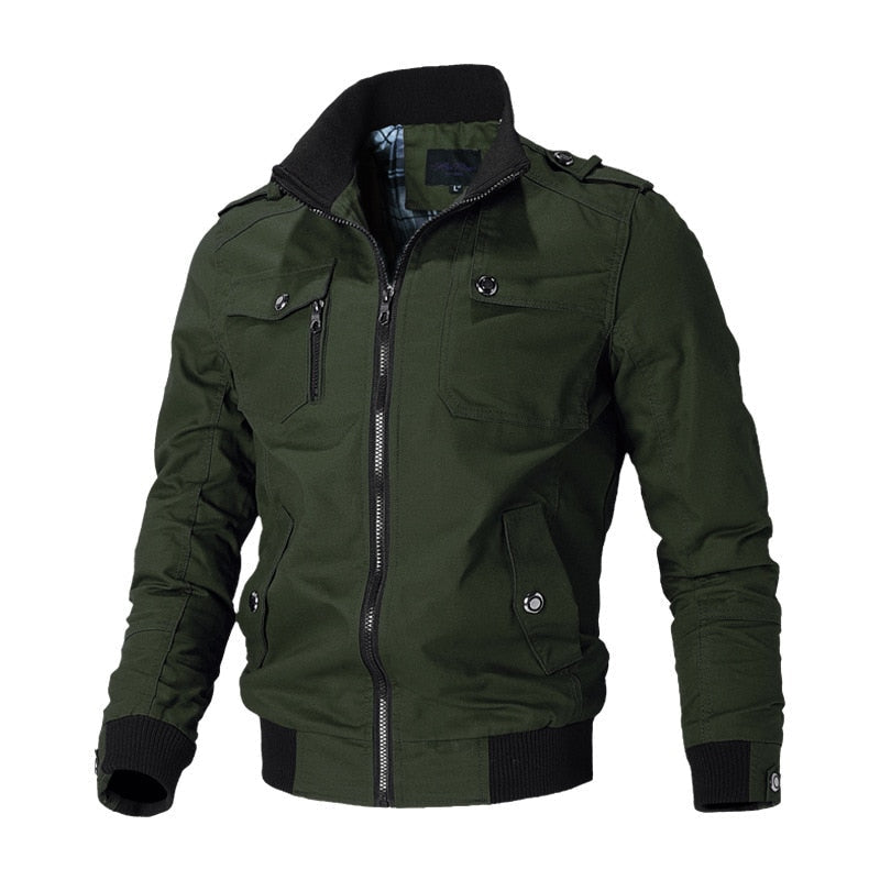 Bomberjacke Herren Leicht Sommer Casual
