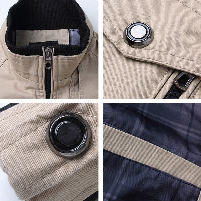 Bomberjacke Herren Leicht Sommer Casual