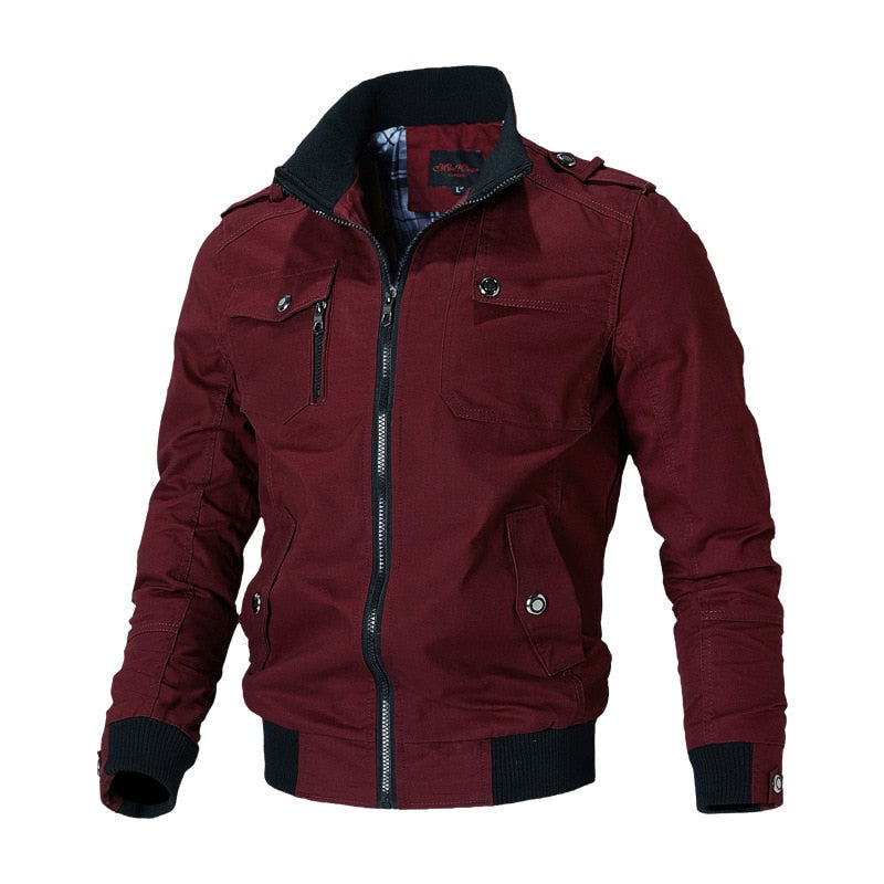 Bomberjacke Herren Leicht Sommer Casual