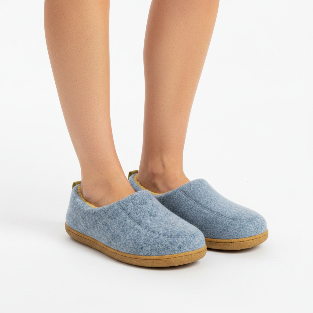 Hausschuhe Herren & Damen Rutschfest Fleece Innenbereich