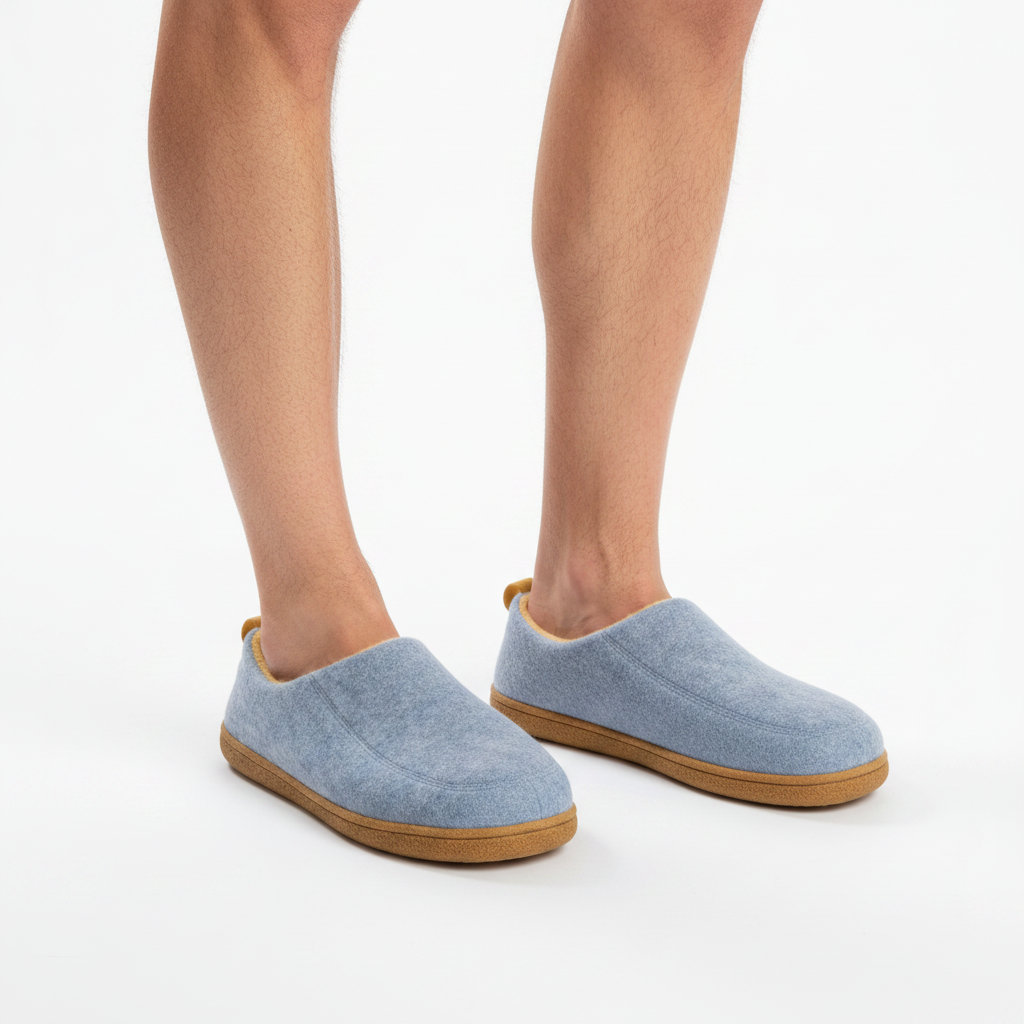 Hausschuhe Herren & Damen Rutschfest Fleece Innenbereich