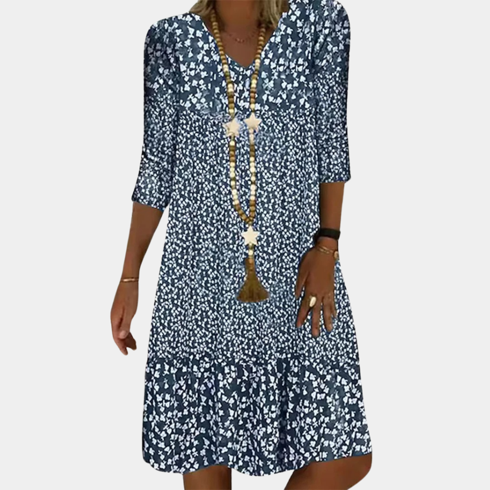 Sommerkleid Damen Elegant Regular Fit Freizeit