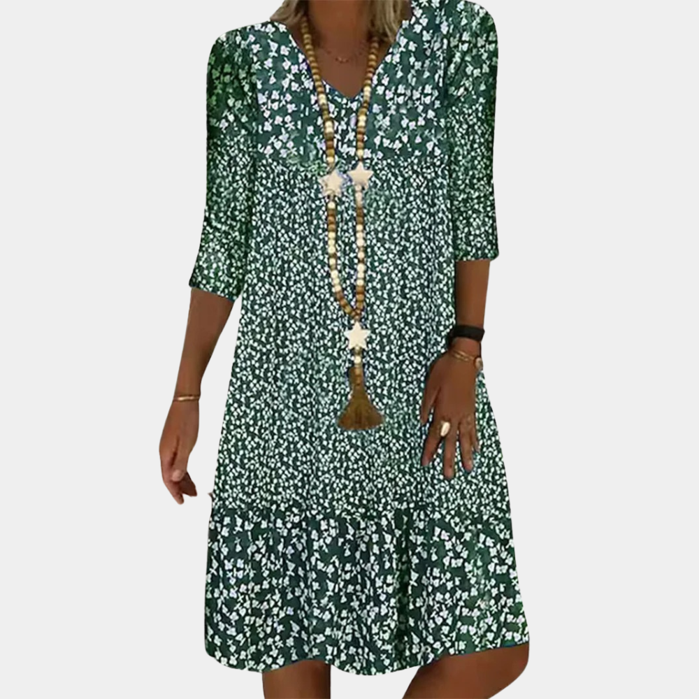 Sommerkleid Damen Elegant Regular Fit Freizeit