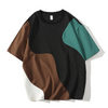 Oversize T-Shirt für Männer in Kontrastfarben für Streetwear und Freizeit