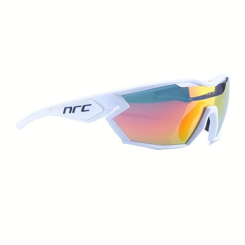 Polycarbonat-Radbrille I Sportsonnenbrille Herren Polarisiert I Velo Brille I Fahrradbrille Outdoor