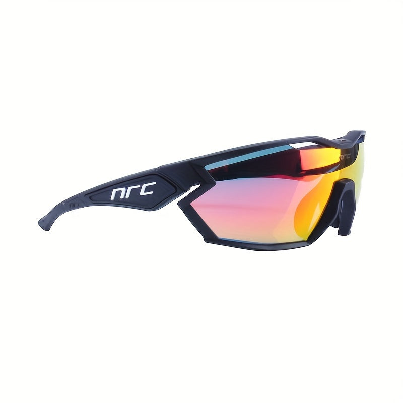 Polycarbonat-Radbrille I Sportsonnenbrille Herren Polarisiert I Velo Brille I Fahrradbrille Outdoor