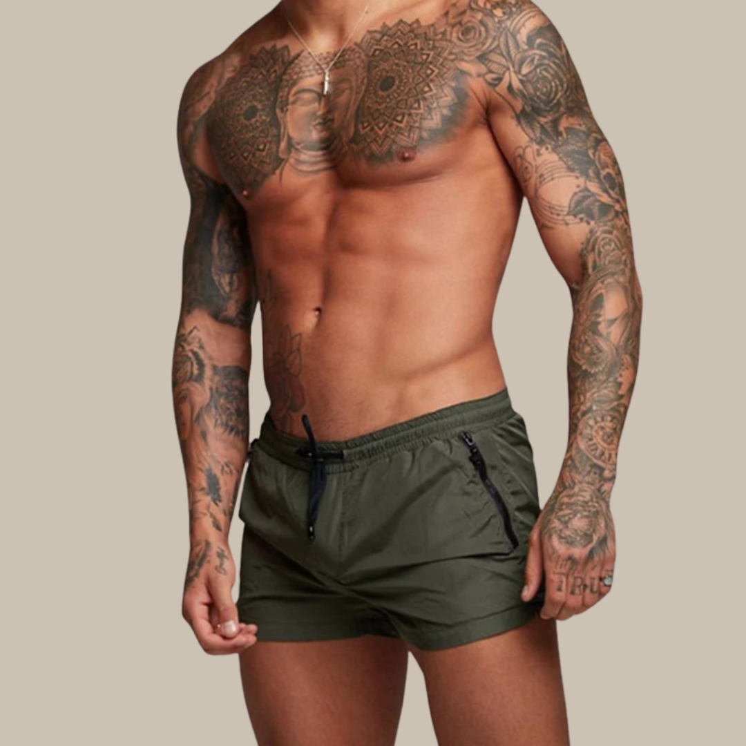 Badeshorts Herren Stretch Schnell trocknend Sommer