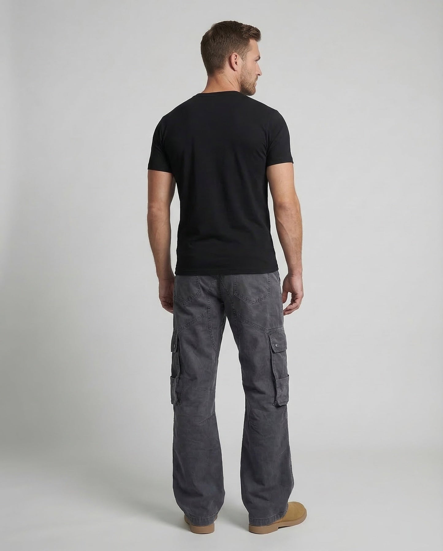 Herren Cargohose Weit