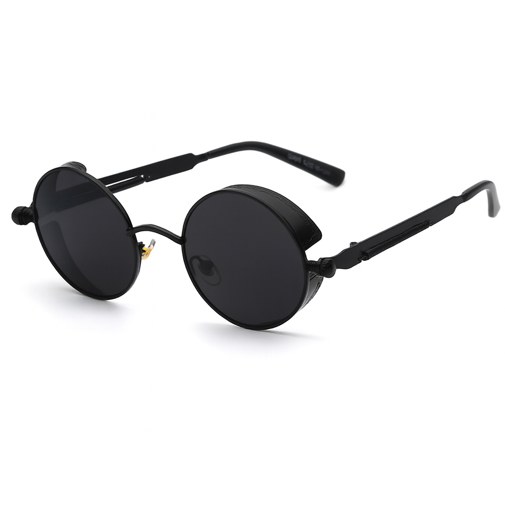 Retro Sonnenbrille Herren | Modisches Punk-Design mit UV-Schutz | Vielseitig für Outdoor-Aktivitäten 0