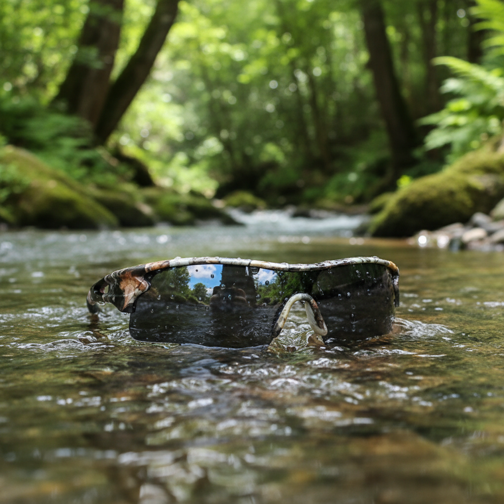 Herren Sport-Sonnenbrille I Velo Brille Wraparound Verspiegelt Outdoor