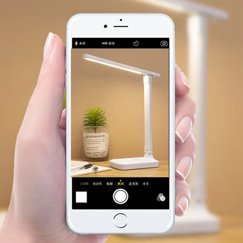 LED Tischlampe Modern Faltbar Büro & Zuhause Deko