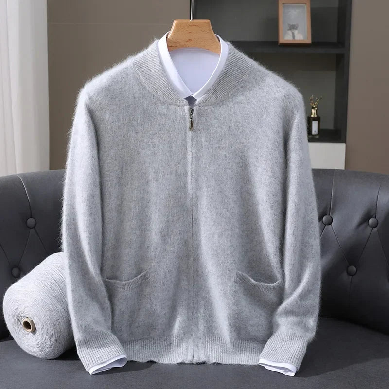 Strickjacke Damen Slim Fit Winter Casual Reißverschluss