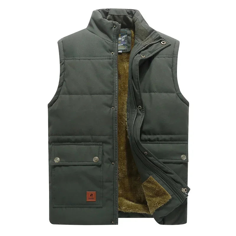 Bodywarmer Herren Winter Thermo Casual Slim Fit