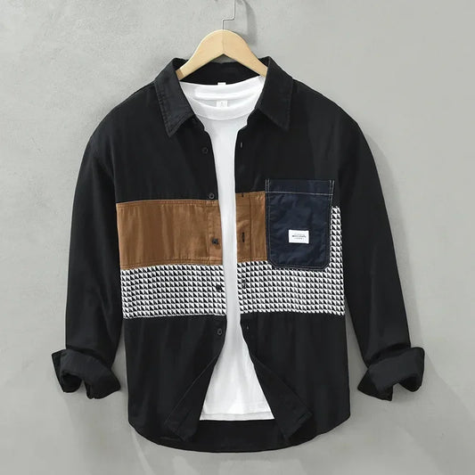 Hemd Herren Relaxed Fit Casual Sommer