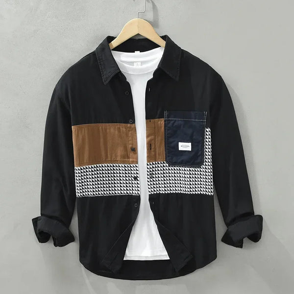 Hemd Herren Relaxed Fit Casual Sommer