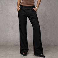 Hose Damen Elegant Slim Fit Business