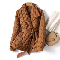 Komfortjacke Damen Wickelgürtel Frühling & Sommer