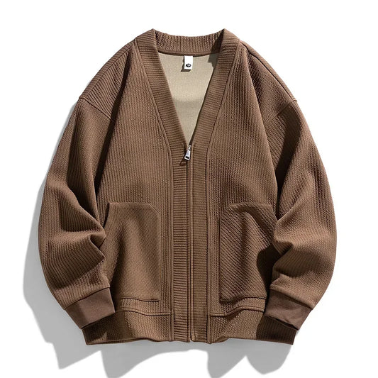 Strickjacke Herren Relaxed Fit Freizeit