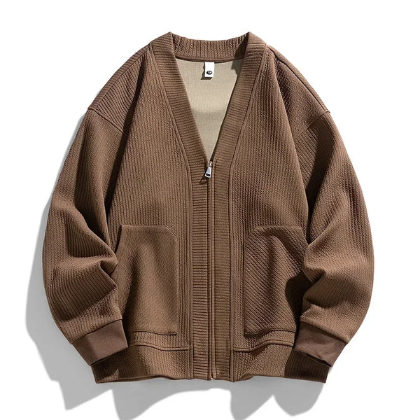 Strickjacke Herren Relaxed Fit Freizeit