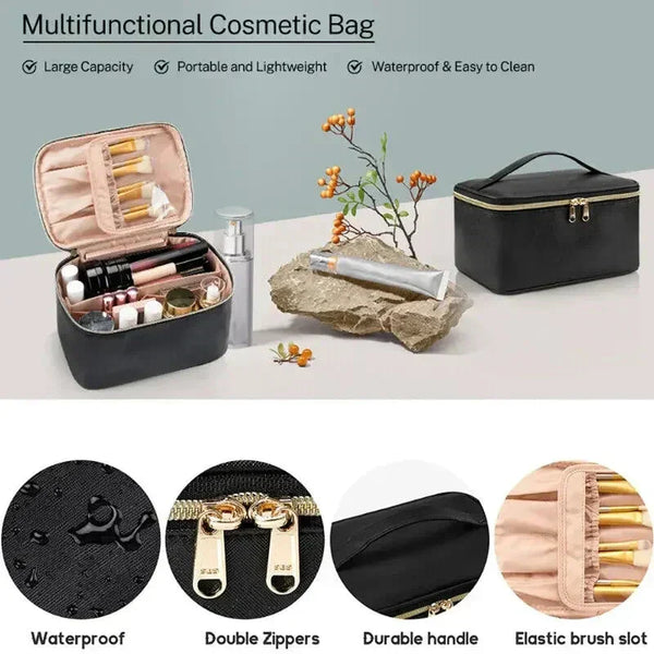 Stylische tragbare Reisetasche für Damen – ideal für Make-up und Kosmetik
