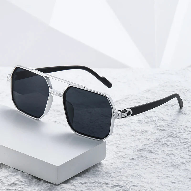 Sonnenbrille Damen Retro Oversize