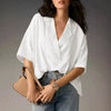 Bluse Damen Oversize Casual Leicht und Luftig