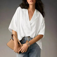 Bluse Damen Oversize Casual Leicht und Luftig