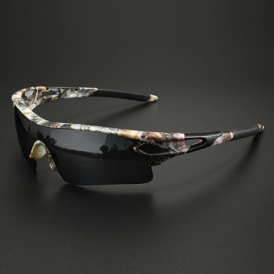 Herren Sport-Sonnenbrille I Velo Brille Wraparound Verspiegelt Outdoor