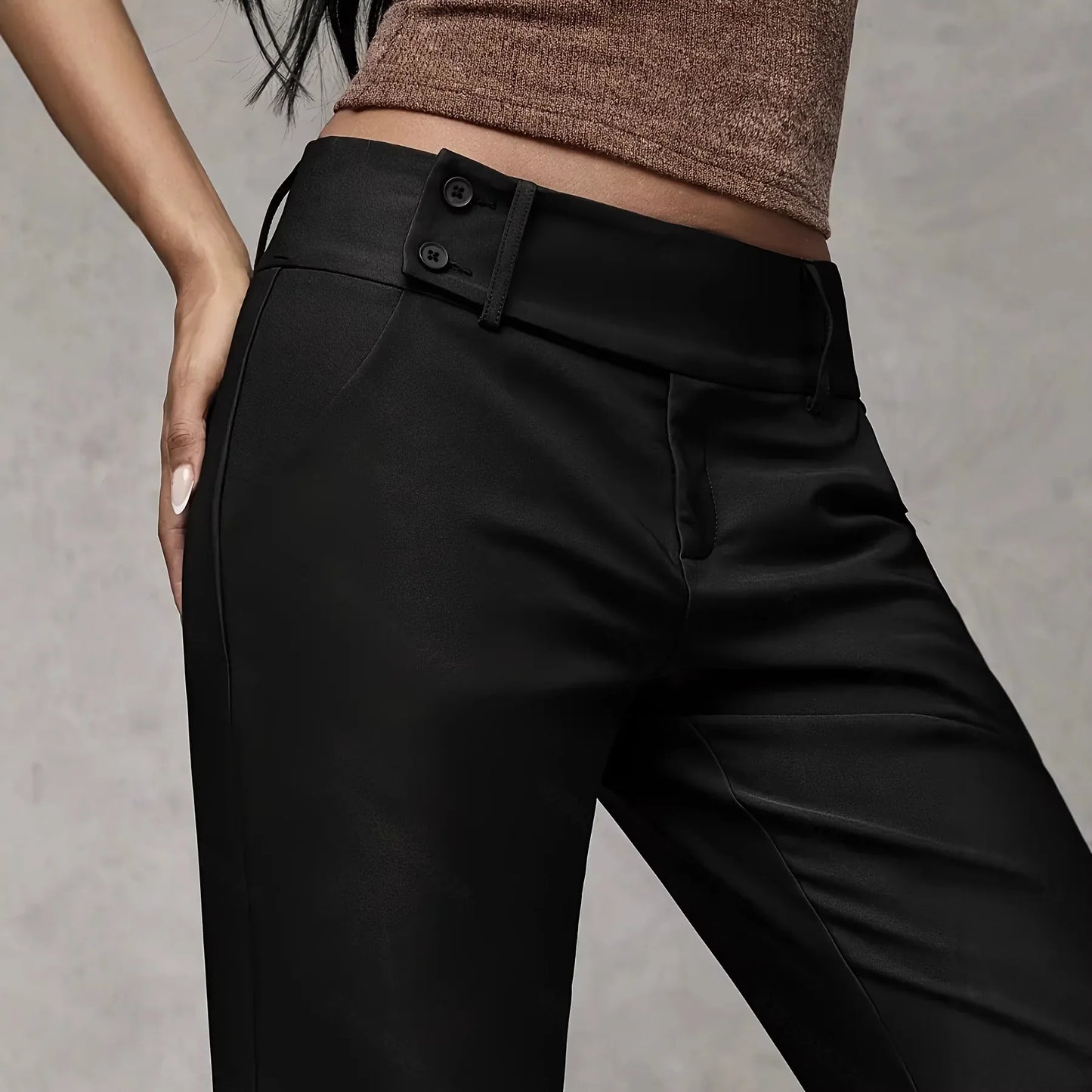 Hose Damen Elegant Slim Fit Business