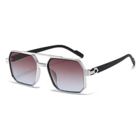 Lunettes de soleil femme rétro oversize