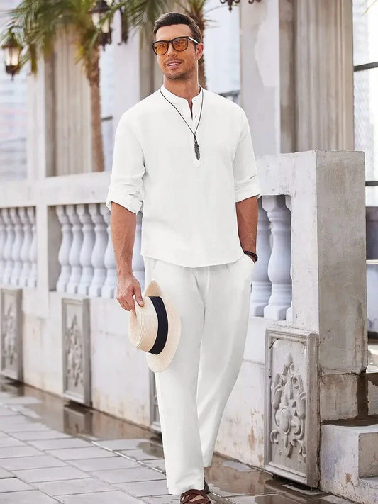 Herren Sommer Set Relaxed Fit Freizeit Sommer