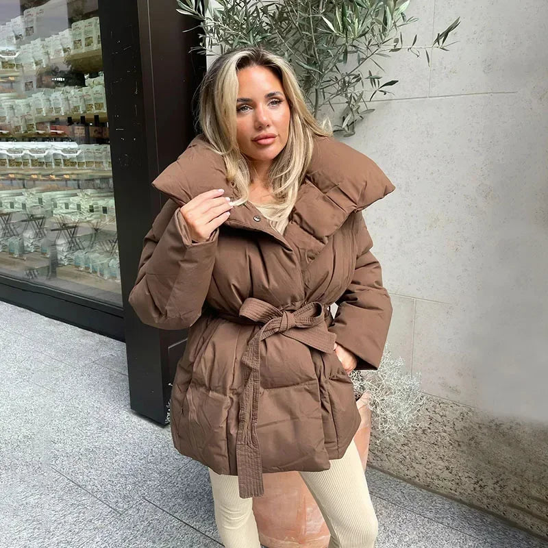 Steppjacke Damen Elegant Winter Casual