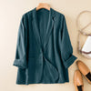 Blazer Damen Leicht Sommer Casual Regular Fit