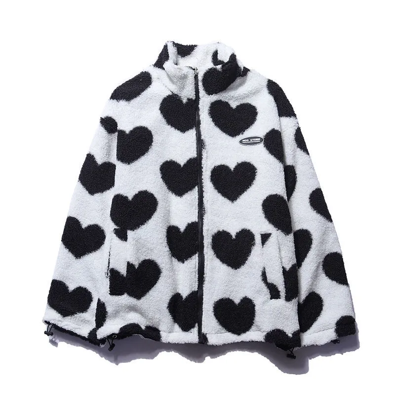 Azalee | Reversible Heart Jacket