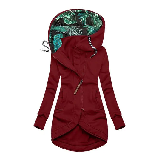 Collins | Asymmetrical Hooded Jacket