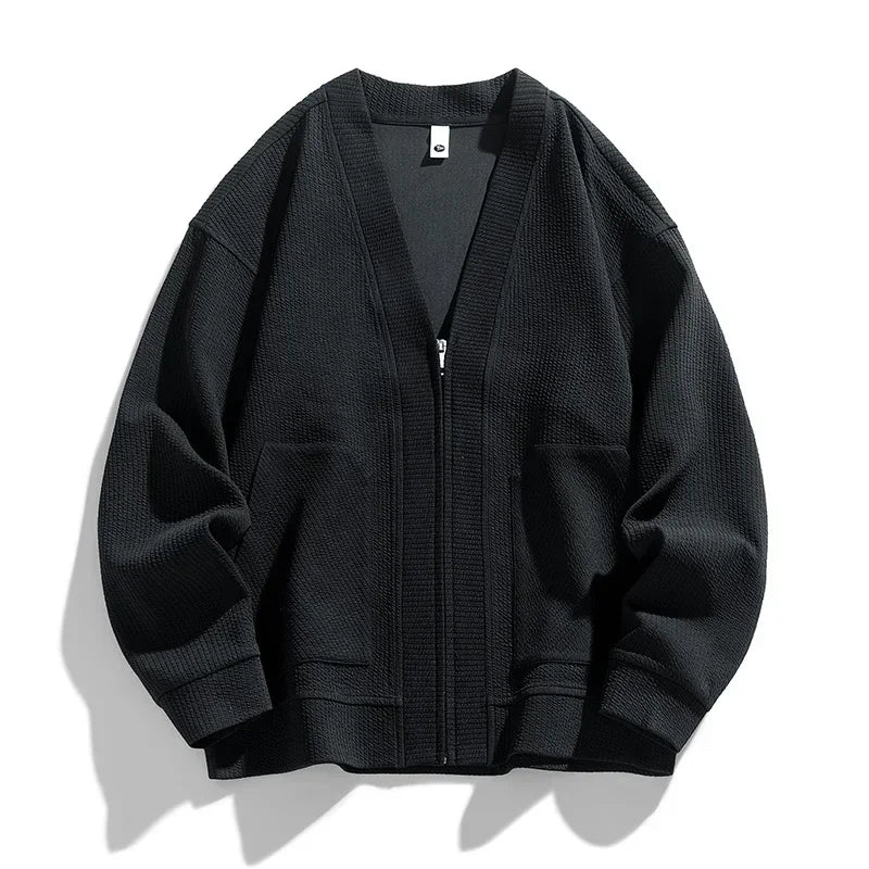 Strickjacke Herren Relaxed Fit Freizeit