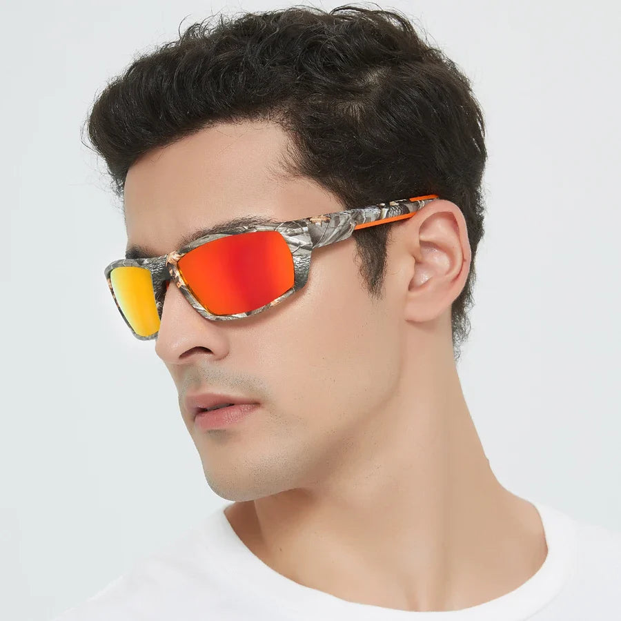 Lars I Sportsonnenbrille Herren Polarisiert I Velo Brille I Fahrradbrille Outdoor