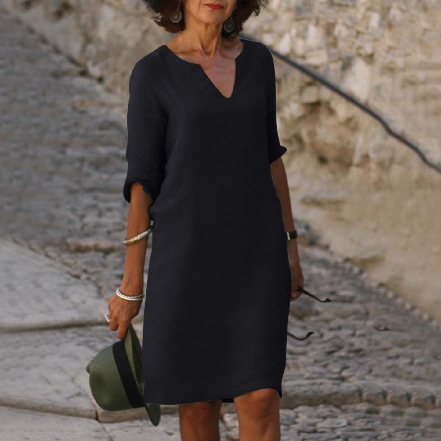 Sommerkleid Damen Regular Fit Freizeit