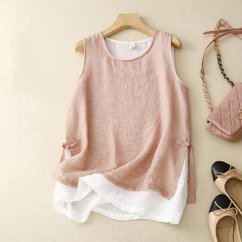 Tanktop Damen Leicht Lässig Sommer
