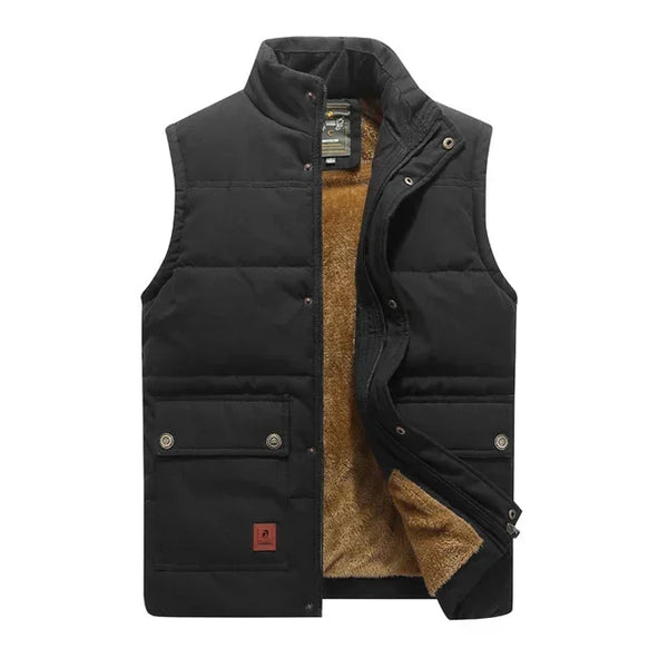 Bodywarmer Herren Winter Thermo Casual Slim Fit