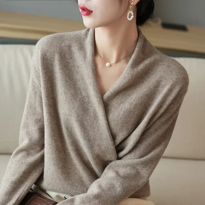 Strickpullover Damen I Cardigan