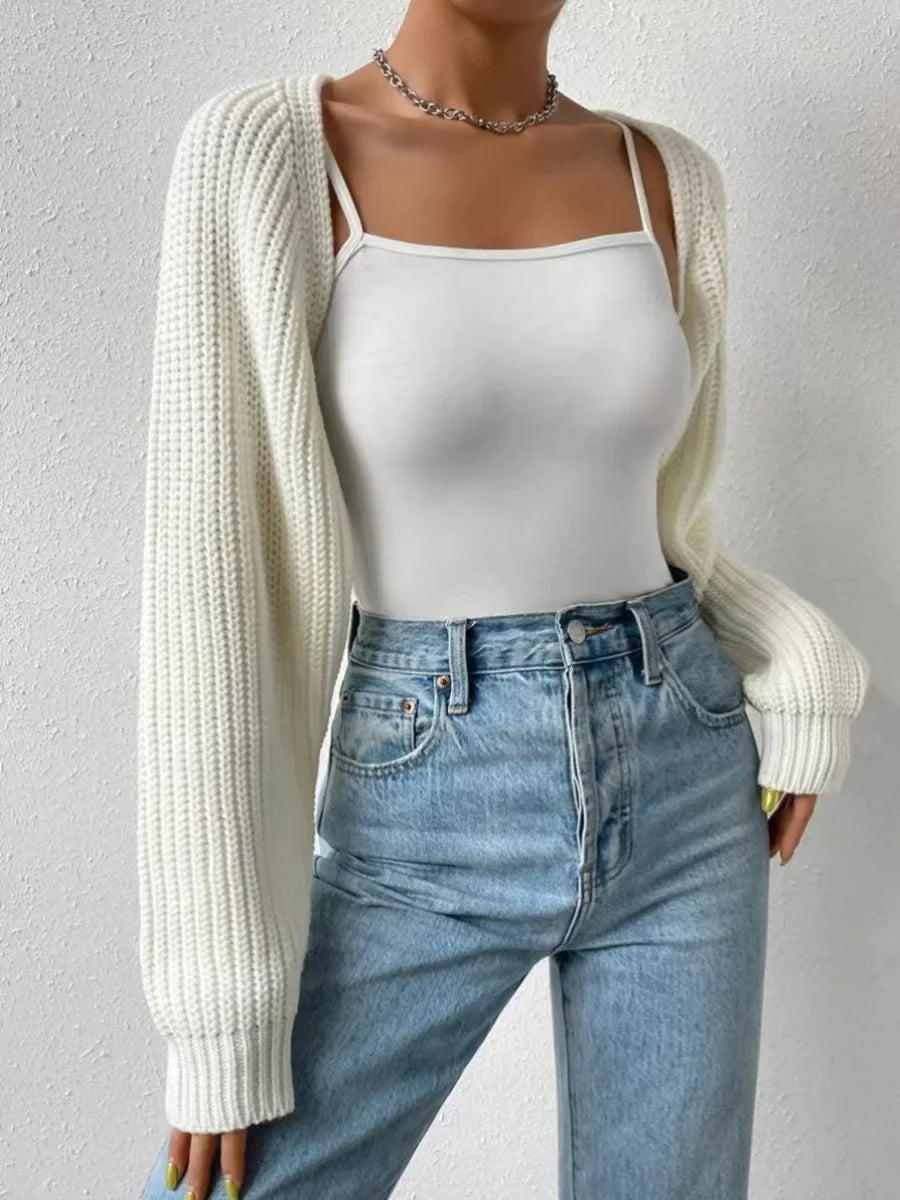 Cardigan Damen Relaxed Fit Frühling & Sommer