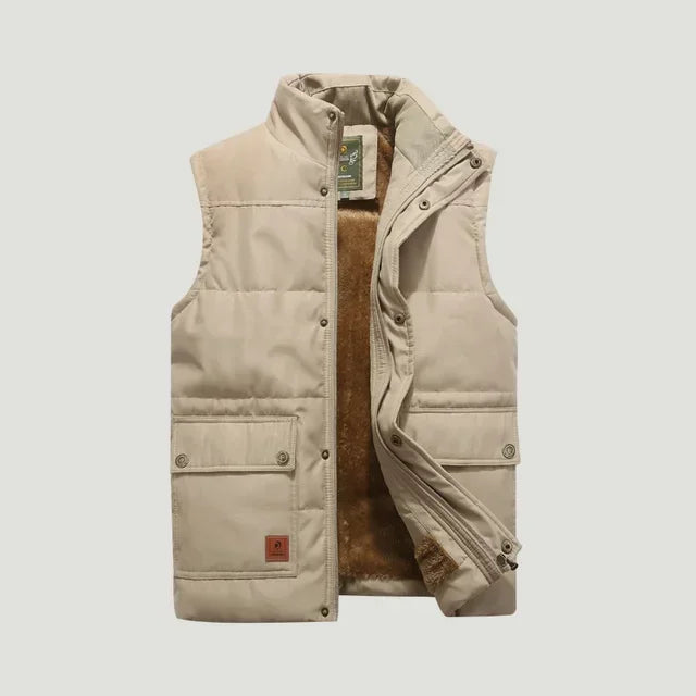 Bodywarmer Herren Winter Thermo Casual Slim Fit
