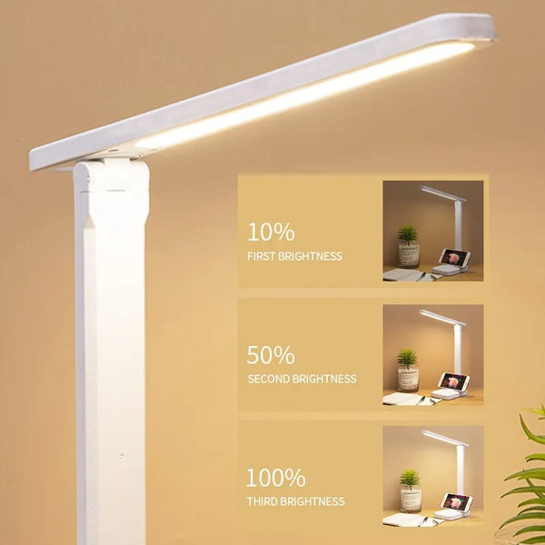 LED Tischlampe Modern Faltbar Büro & Zuhause Deko