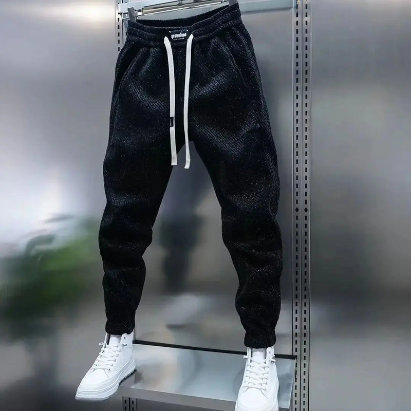 Jogginghose Herren Bequem Kordelzug Freizeit