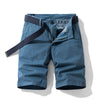 Gürtelshorts Herren Regular Fit Sommer Freizeit Karo
