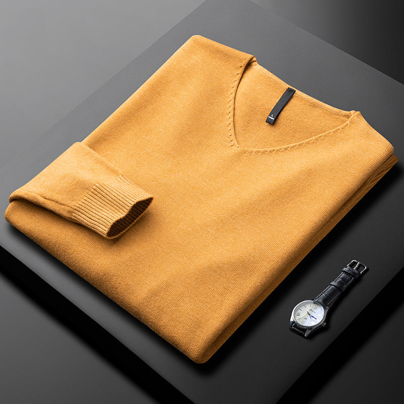 Pullover Damen Regular Fit Übergangszeit V-Ausschnitt