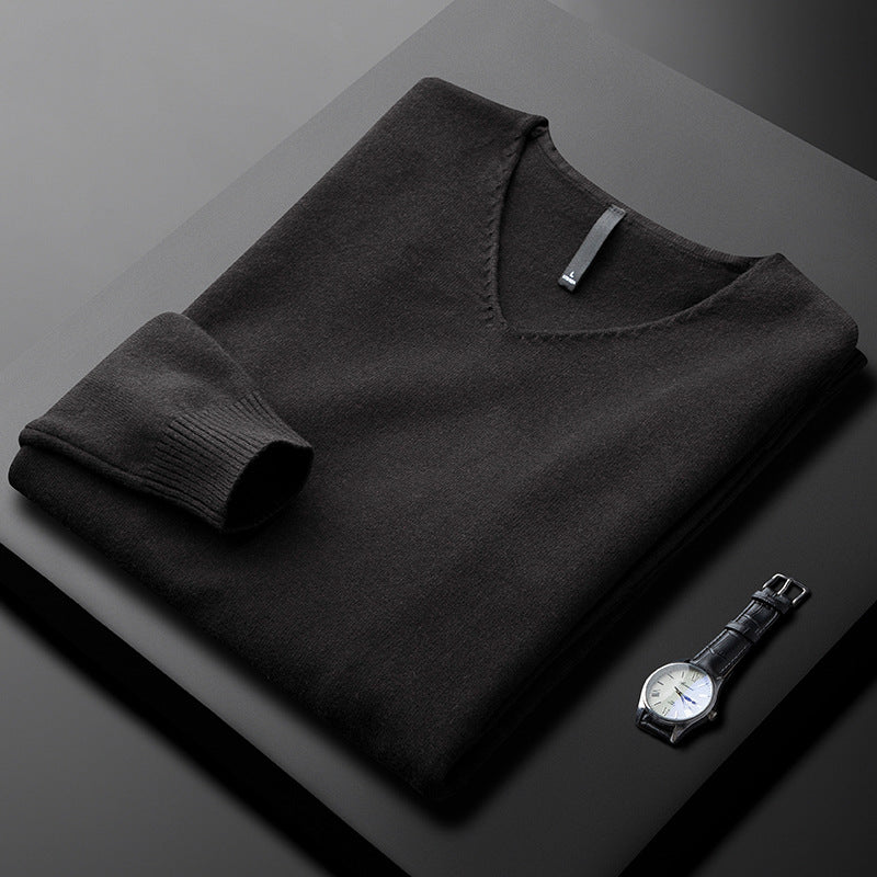 Pullover Damen Regular Fit Übergangszeit V-Ausschnitt